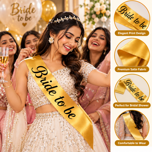 Bride to be Sash | Bridal Party Accessory