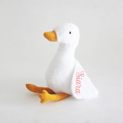 Personalised Name Goose Soft Toy - Pink (COD Not Available)