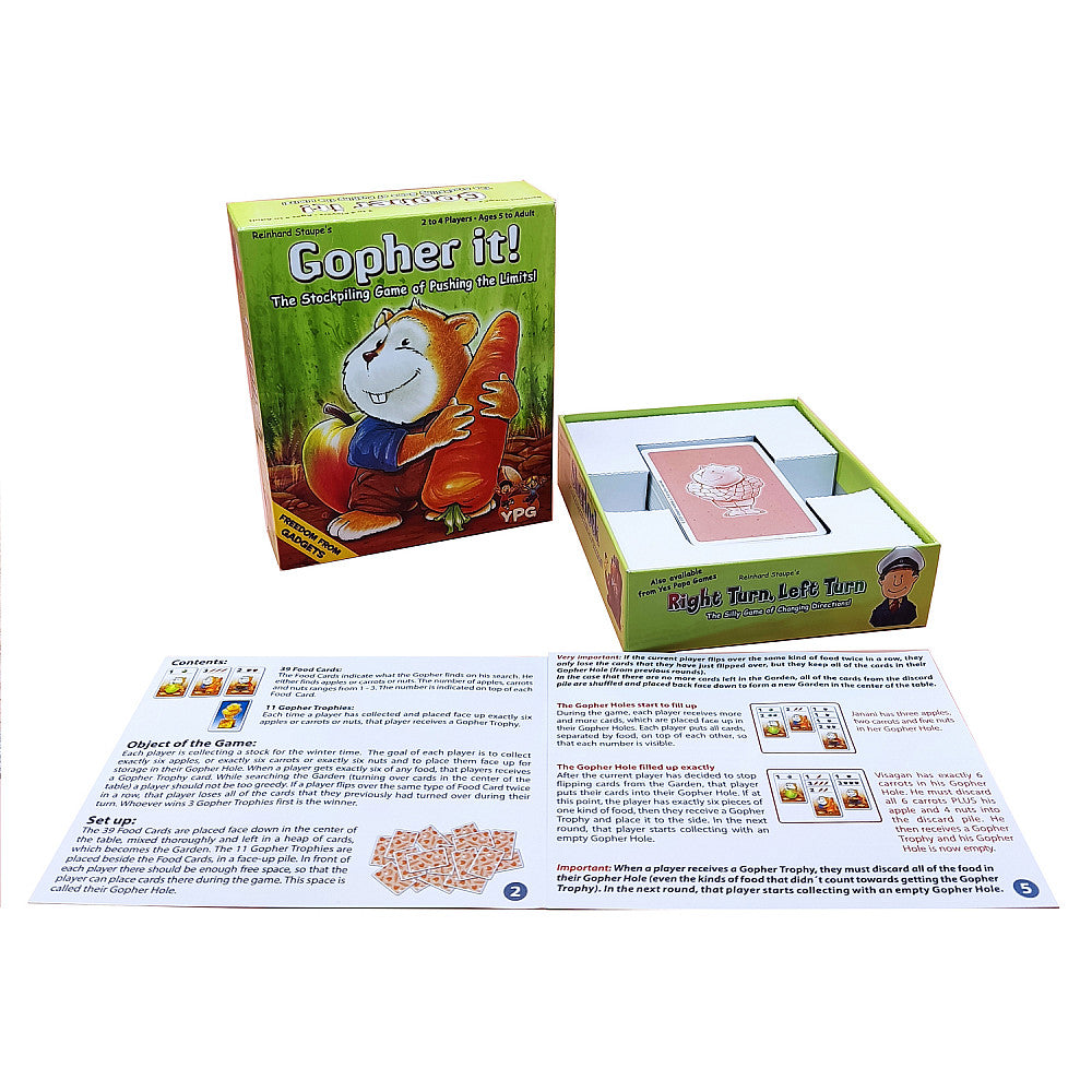 Gopher It (Multiplayer Cards Fun Game)