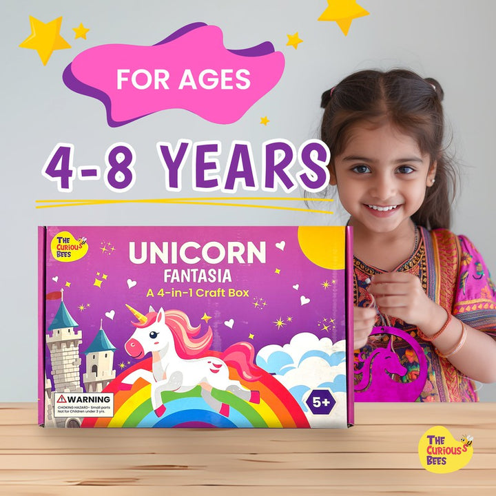 DIY Unicorn Fantasia Craft Box for Kids