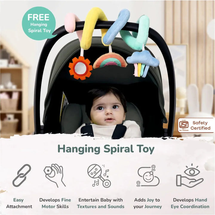 R for Rabbit 4 in 1 Multipurpose Baby Carry Cot with 3-Point Safety Harness | Picaboo NXG