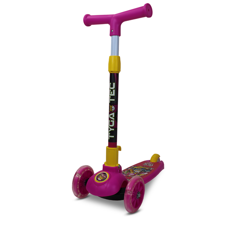 Tygatec 3 Wheel Kick Scooter for Kids with 3 Height Adjustments Handles - COD Not Available