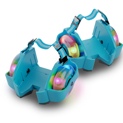 Tygatec Flashing Wheel Adjustable Heel Roller Skates for Kids - COD Not Available