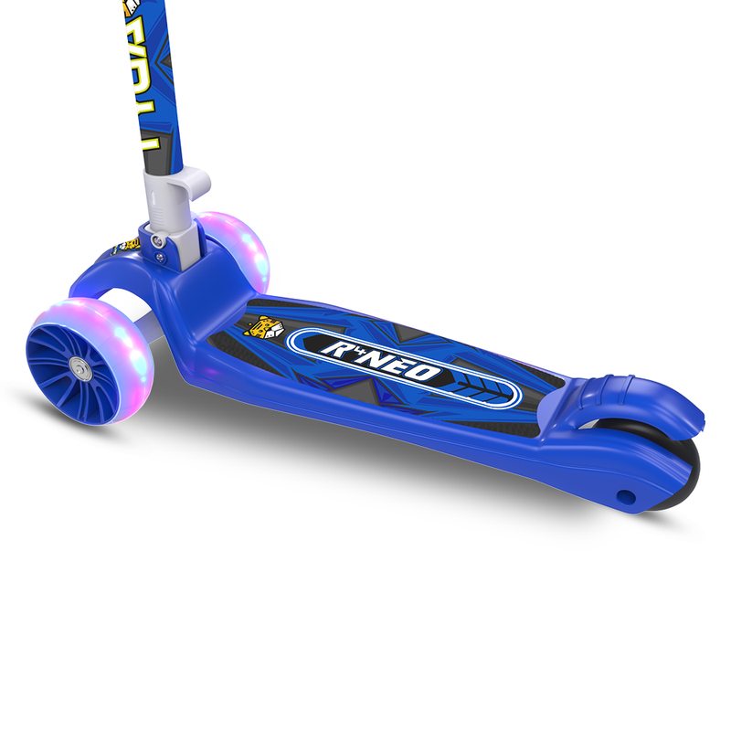 Tygatec 3 Wheel Scooter for Kids with LED Flashing Wheel with 3 Height Adjustments Handles - COD Not Available