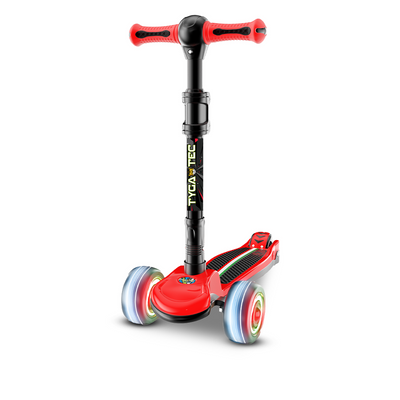 Tygatec 3 Wheel Premium Smart Kick Scooter with Fold-able & Height Adjustable Handle for Girls and Boys - COD Not Available