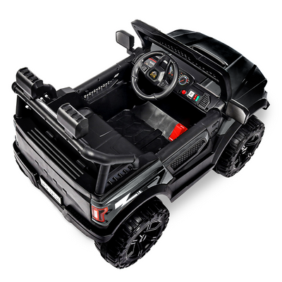 Tygatec Ride-On Electric Car For Kids Ground Force EXPLORER POLICE JEEP (BLACK) - COD Not Available