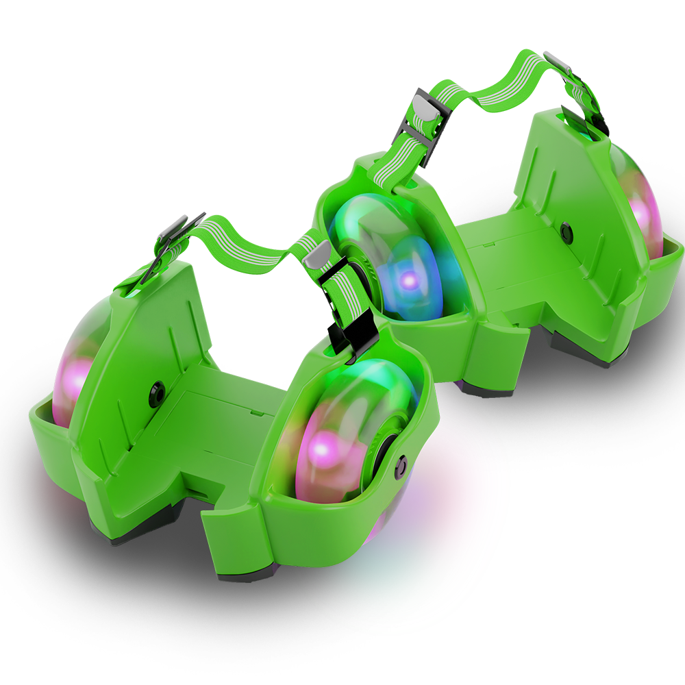 Tygatec Flashing Wheel Adjustable Heel Roller Skates for Kids - COD Not Available