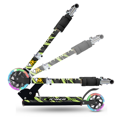 Tygatec 2 Wheel Scooter with 3 Height Adjustments for Kids - COD Not Available