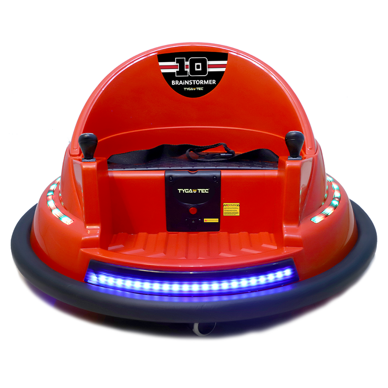 Tygatec Electric Bumper Car For Kids & Toddlers With LED Lights And 360 Degree Spin - COD Not Available