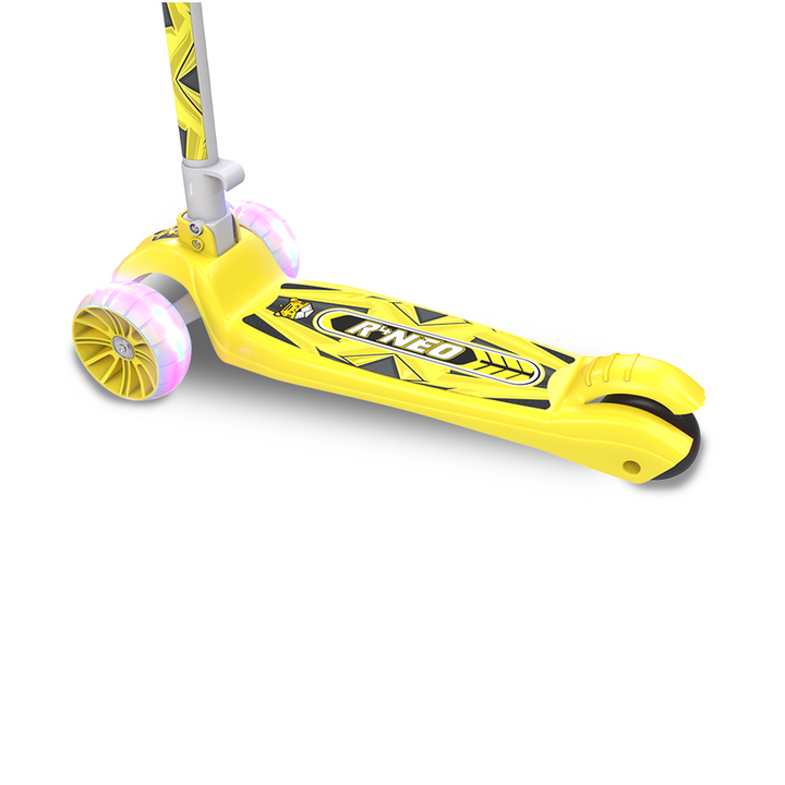 Tygatec 3 Wheel Scooter for Kids with LED Flashing Wheel with 3 Height Adjustments Handles - COD Not Available