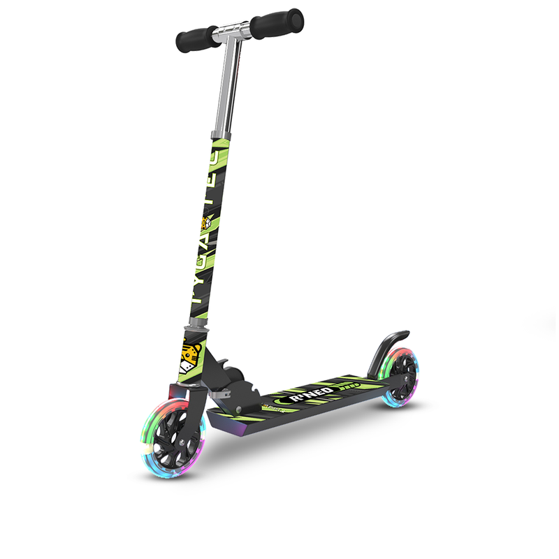 Tygatec 2 Wheel Scooter with 3 Height Adjustments for Kids - COD Not Available