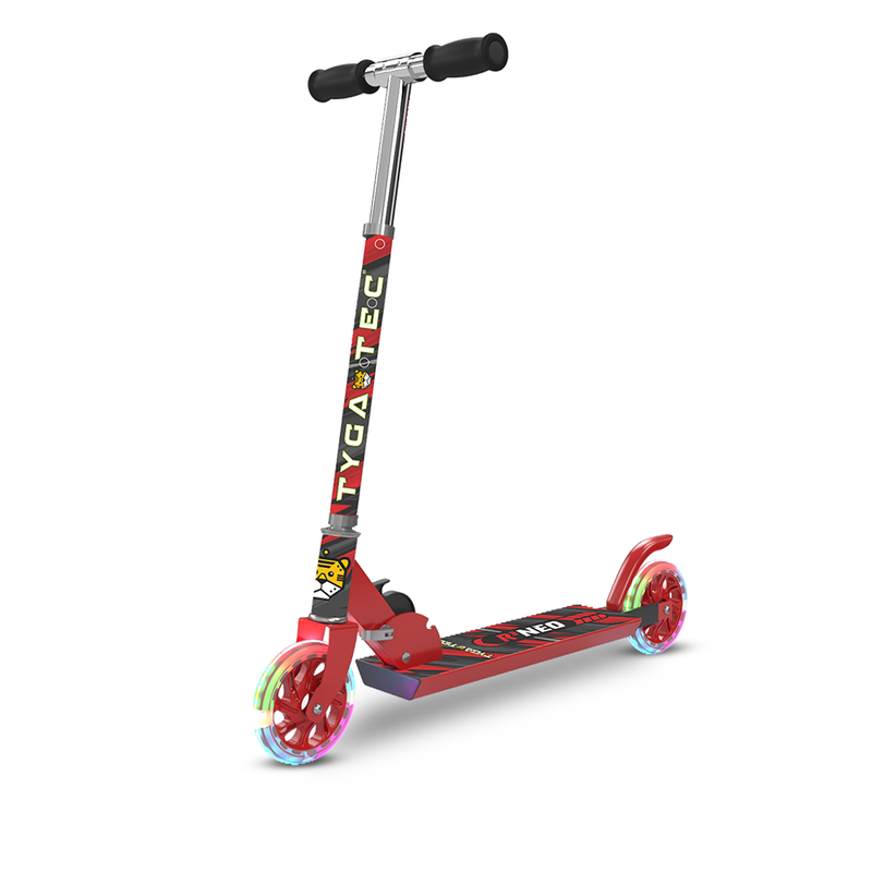 Tygatec 2 Wheel Scooter with 3 Height Adjustments for Kids - COD Not Available