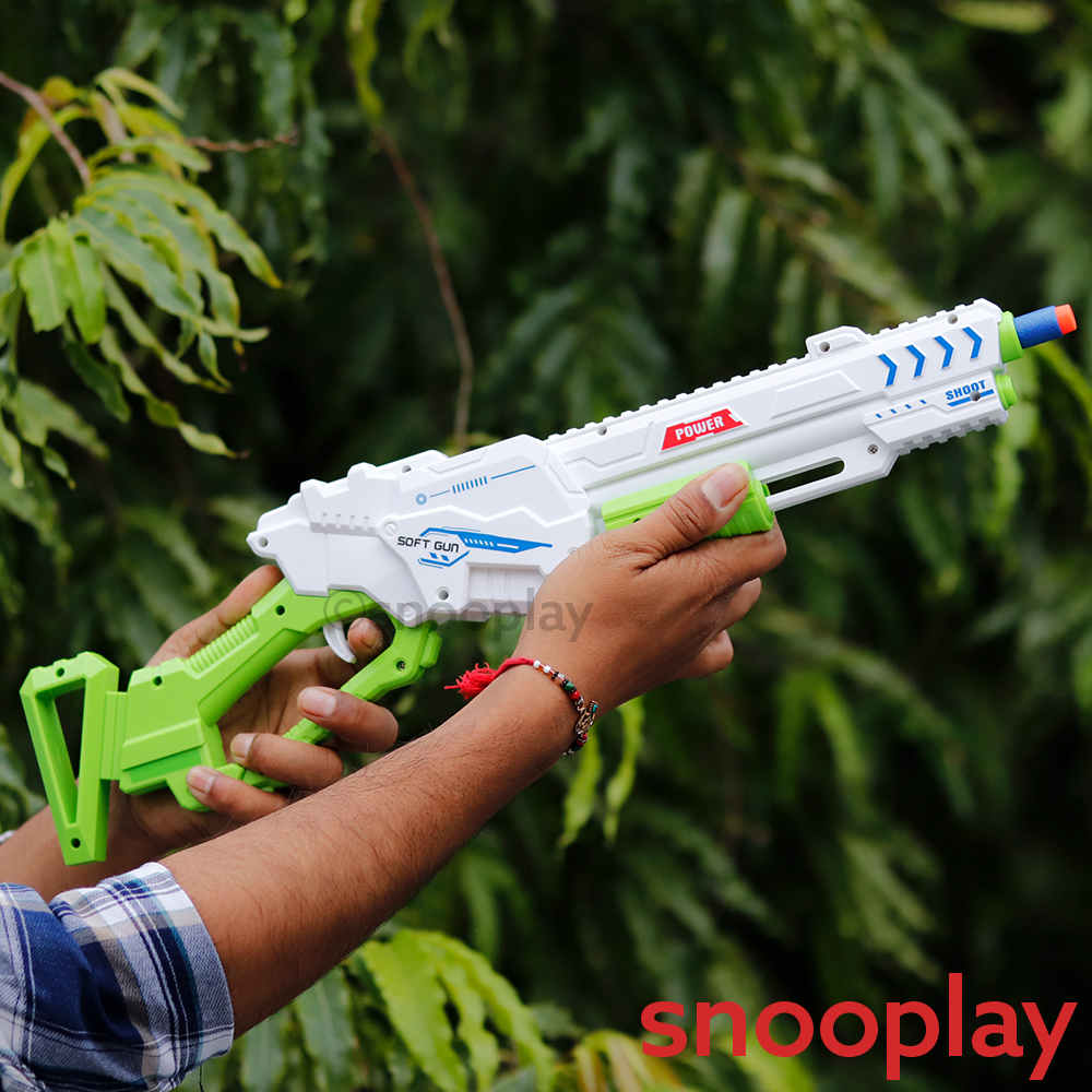 Elite Squad Gaming Blaster Toy | 6 Soft Darts, Safety Goggles & Target Can (8-12 Years)