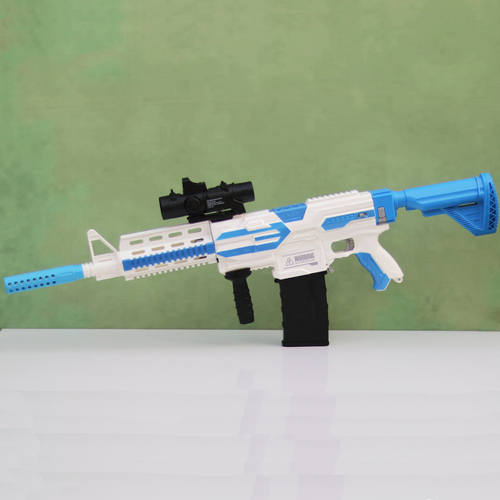 Big Fun Toy's Storm Shooting Submachine Blaster | 20 Soft Foam Bullets (5-14 Years)