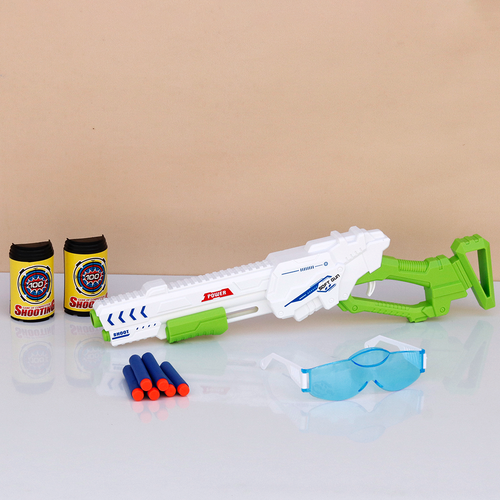 Elite Squad Gaming Blaster Toy | 6 Soft Darts, Safety Goggles & Target Can (8-12 Years)