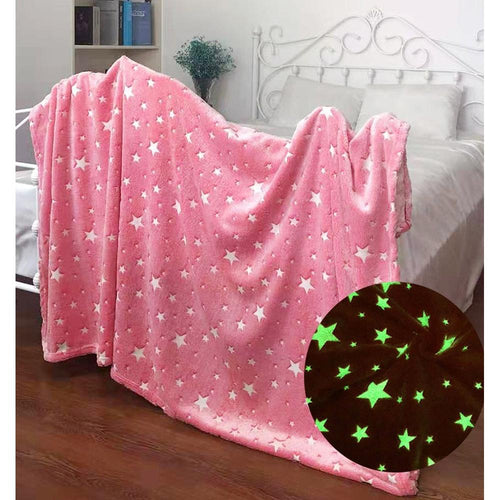 Zikku Glow-in-Dark Blanket for Kids