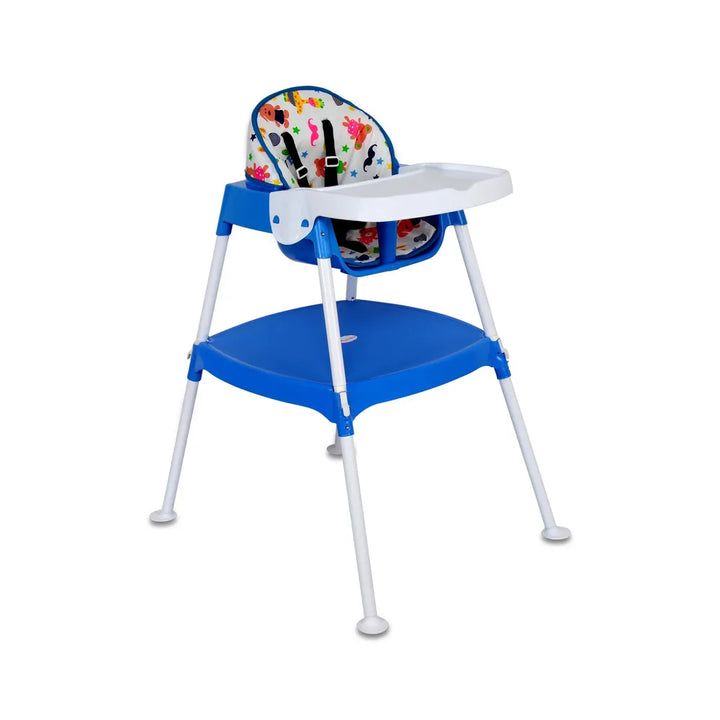 Infanto Smart 3 in 1 Baby Highchair | Adjustable High Chair with Table, Safety Lock & Removable Tray