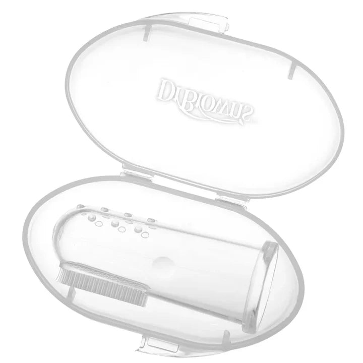Dr. Browns Silicone Finger Toothbrush and Strong Case
