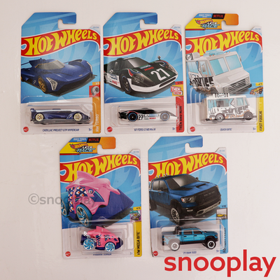 Set of 5 Hot Wheels Car [HW 126] - COD Not Available