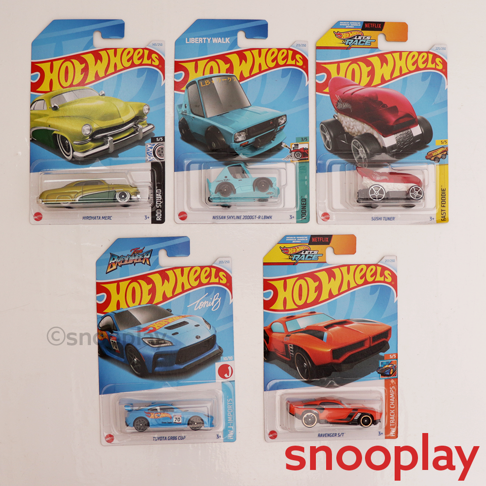 Set of 5 Hot Wheels Car [HW 127] - COD Not Available