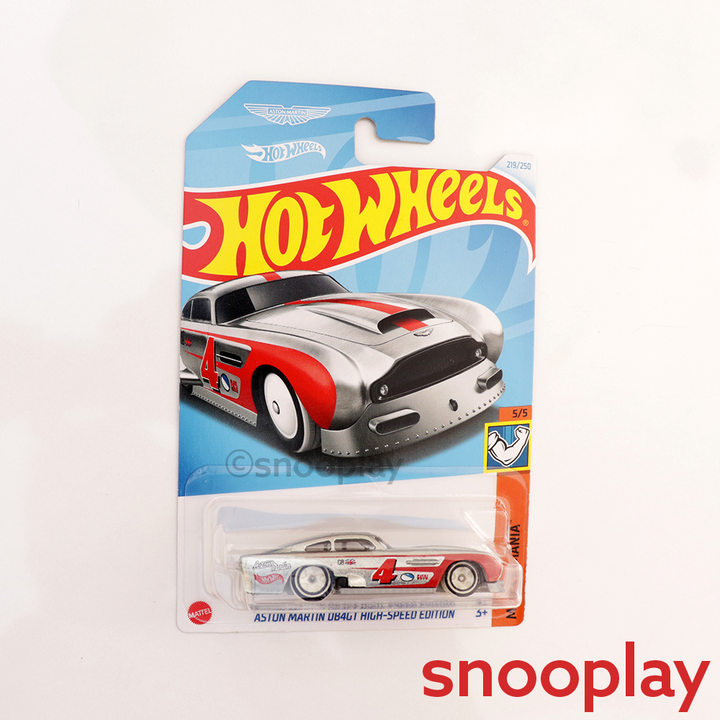 Set of 5 Hot wheels [HW 225] - McLaren P1, Mailed It, Aston Martin DB4GT High-Speed Edition, Total Disposal & Bugatti Bolide | COD Not Available