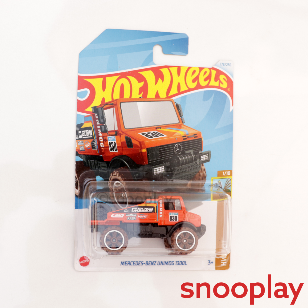 Set of 5 Hot wheels [HW 223] - Alfa Romeo GTV6 3.0, Tred Shredder, Mercedes-Benz Unimog 1300L, HW Roll Cage & '91 Mazda MX-5 Miata | COD Not Available