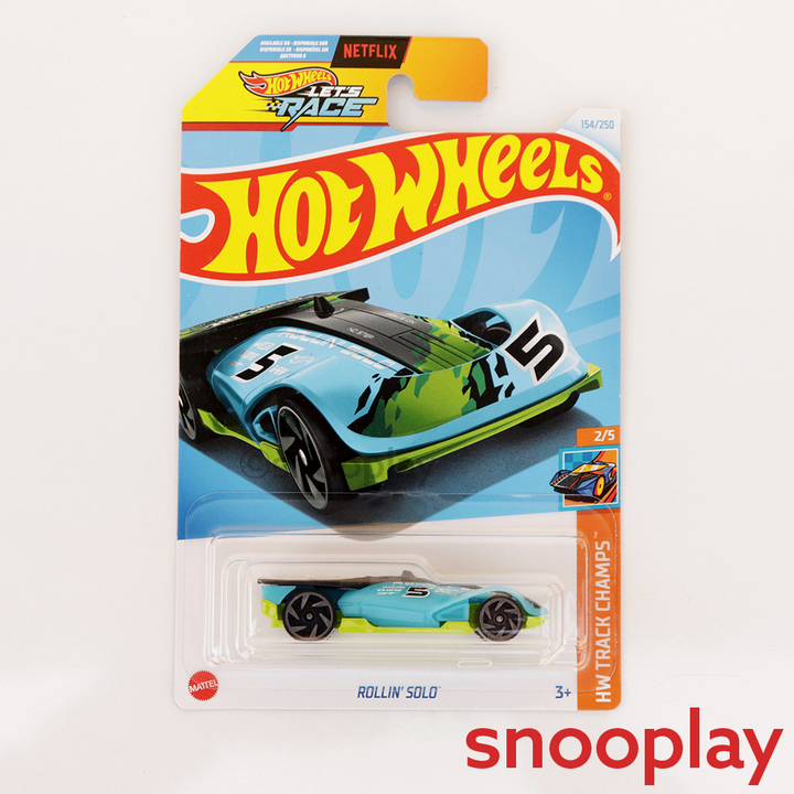 Set of 5 Hot wheels [HW 219] - Rollin' Solo, Batman: Arkham Knight Batmobile, Mailed It, Tesla Model S Plaid & Total Disposal | COD Not Available