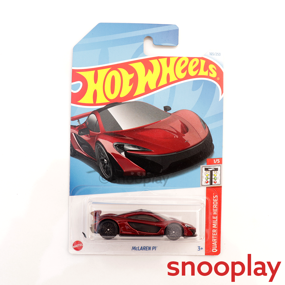 Set of 5 Hot wheels [HW 225] - McLaren P1, Mailed It, Aston Martin DB4GT High-Speed Edition, Total Disposal & Bugatti Bolide | COD Not Available