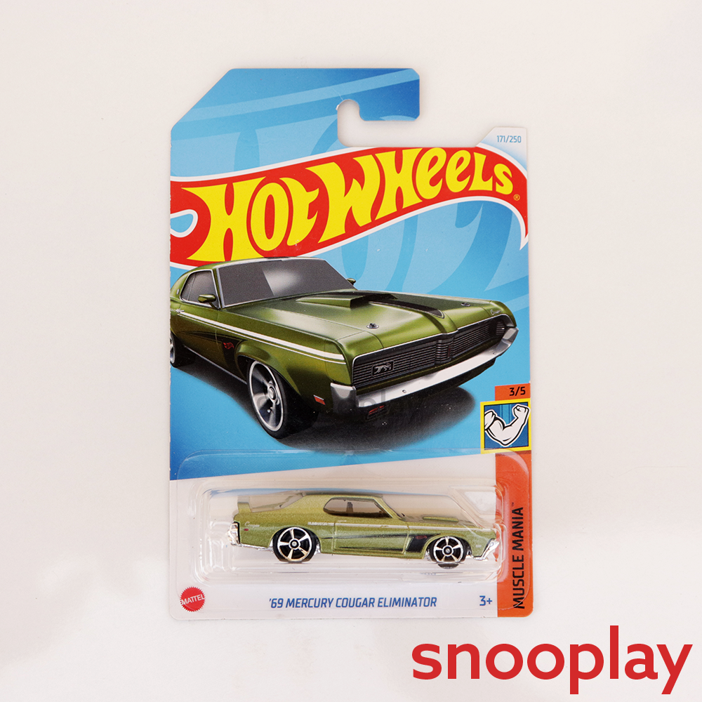 Set of 5 Hot wheels [HW 222] - '90 Acura NSX, '70 Dodge Charger, Dragtor, McLaren F1 & '69 Mercury Cougar Eliminator | COD Not Available