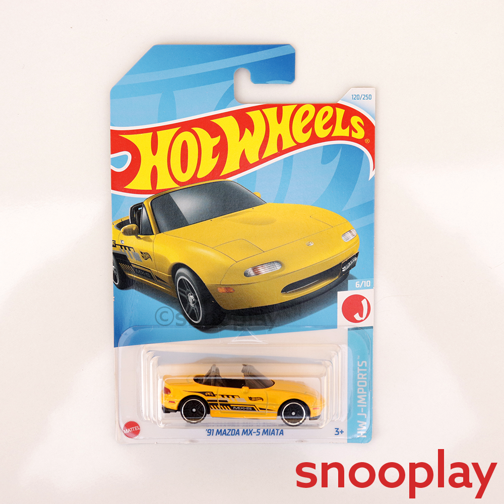 Set of 5 Hot wheels [HW 223] - Alfa Romeo GTV6 3.0, Tred Shredder, Mercedes-Benz Unimog 1300L, HW Roll Cage & '91 Mazda MX-5 Miata | COD Not Available