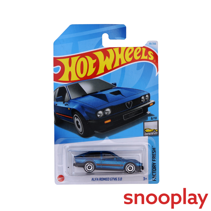 Set of 6 Hot wheels [HW 246] - Bogzilla, KEI Swap, Max Steel, '90 Acura NSX, Alfa Romeo GTV6 3.0, '91 Mazda MX-5 Miata