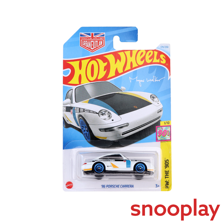 Set of 6 Hot wheels [HW 247] - HI-Roller II, Track Dwagon, '96 Porsche Carrera, Nissan Skyline 2000GT-R LBWK, Shelby Cobra "Daytona" Coupe, Bumblebee