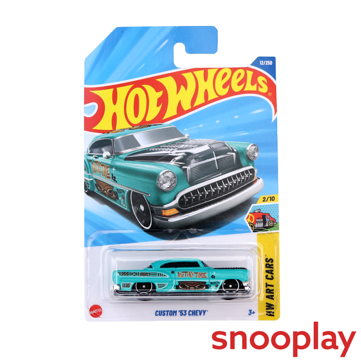 Set of 5 Hot wheels [HW 250] - Custom '53 Chevy, Speed Dozer, '83 Chevy Silverdo, '21 Ford Bronco, Kick Kart