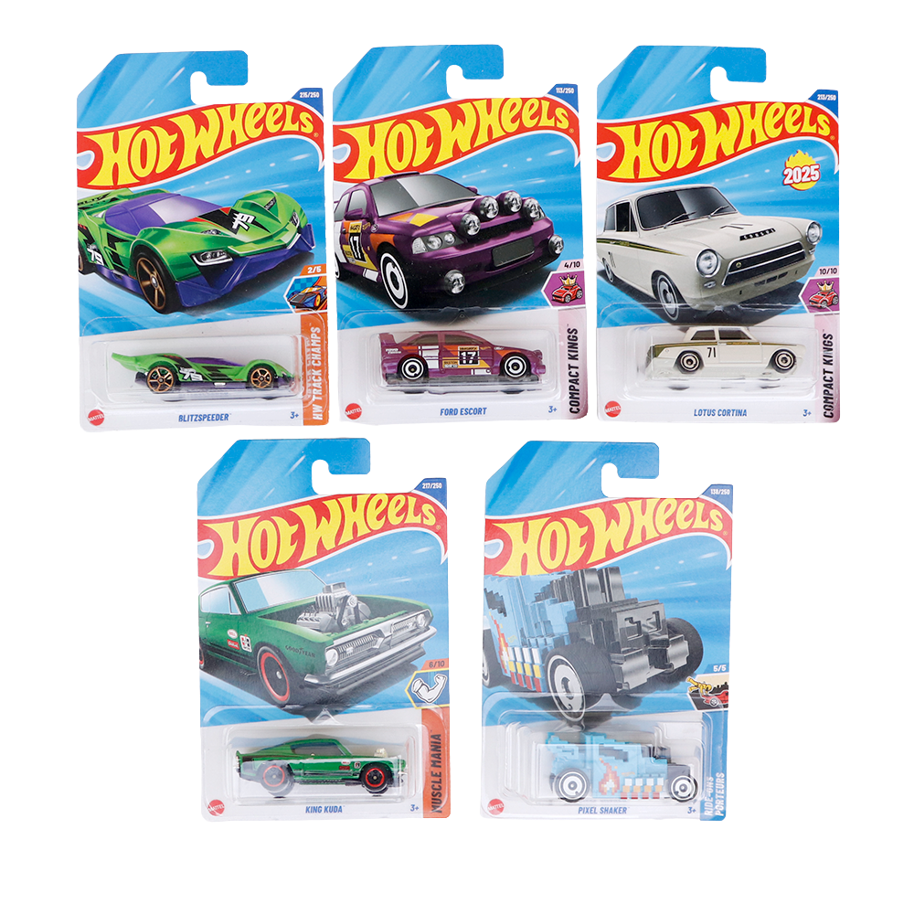 Buy Set of 5 Hot wheels [HW 425] - King Kuda, Pixel Shaker, Lotus