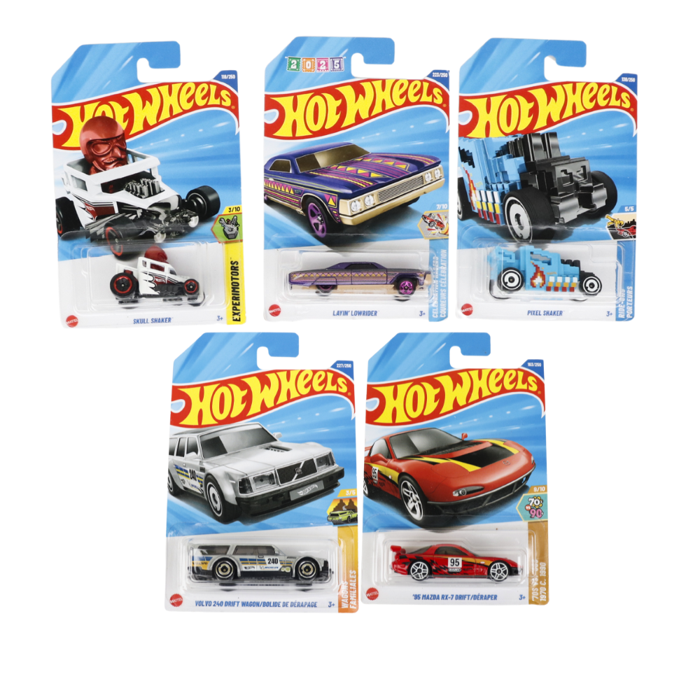 Buy Set of Hot wheels [HW 333] '95 Mazda RX-7 Drift, HI Roller