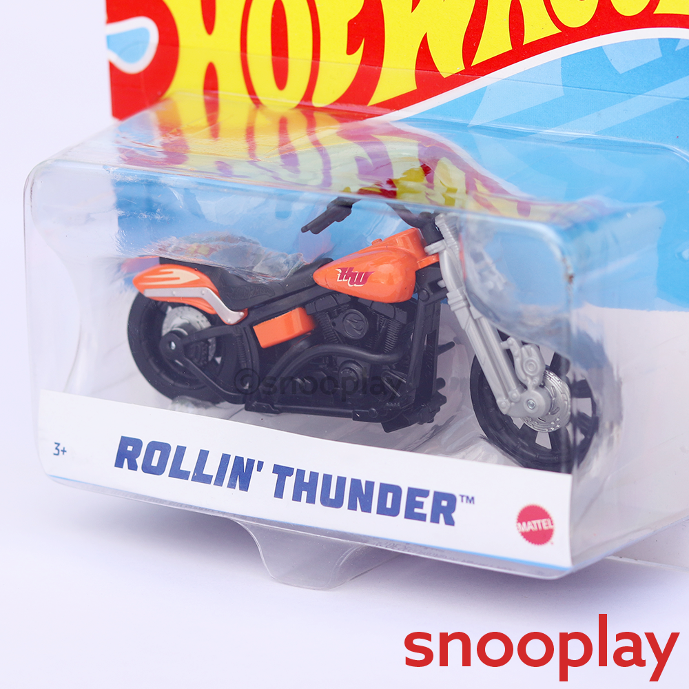 Hot Wheels Rollin' Thunder Diecast Bike