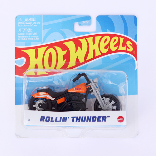 Hot Wheels Rollin' Thunder Diecast Bike