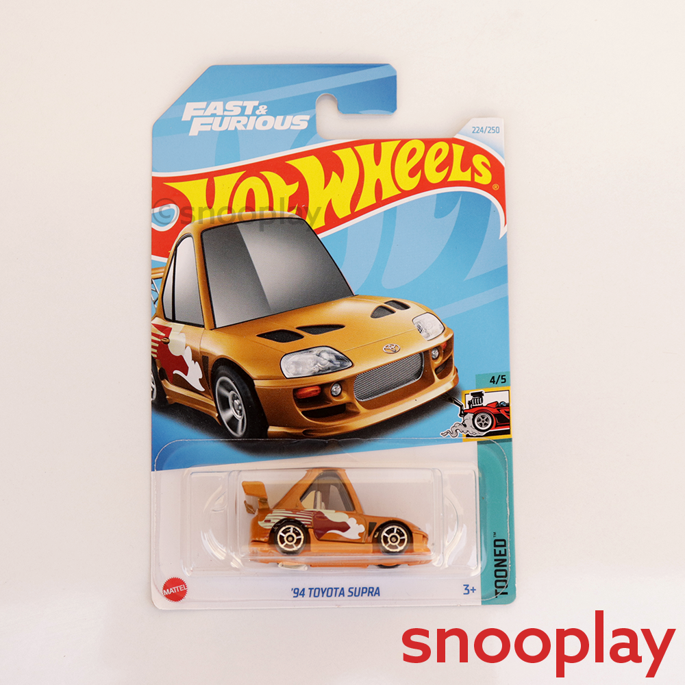 Set of 5 Hot wheels [HW 216] - Silverado EV RST, Gordon Murray Automotive T.50s, '94 Toyota Supra, Speed Bump & Hi-Roller II | COD Not Available