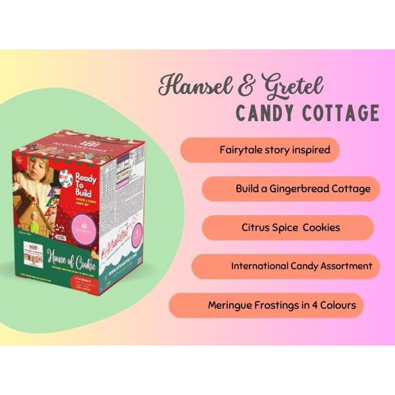 Hansel & Gretel Candy Cottage (House of Cookie Kit) | COD Not Available