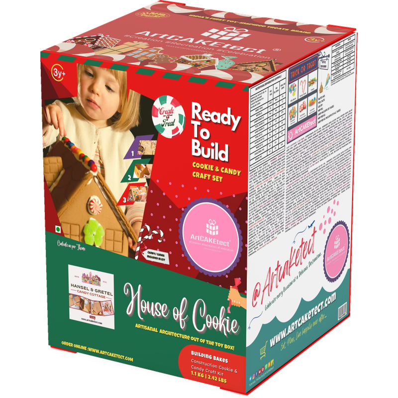 Hansel & Gretel Candy Cottage (House of Cookie Kit) | COD Not Available