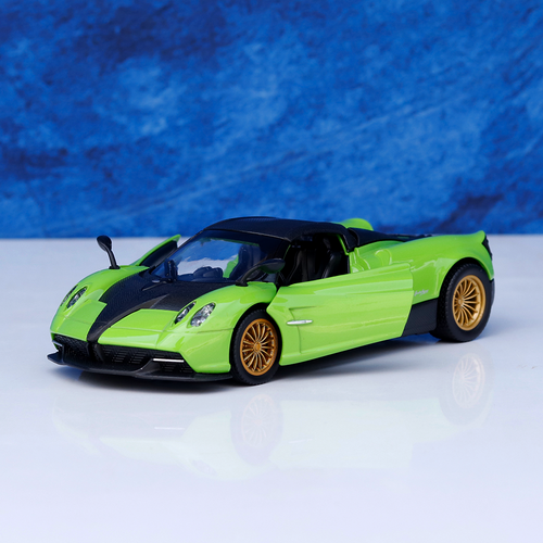 Metal Speed Zone Original Huayra Roadster Licensed Diecast Car with Openable Doors | 1:26~1:38 Scale (14 Years till Grown Ups) | Assorted Colors