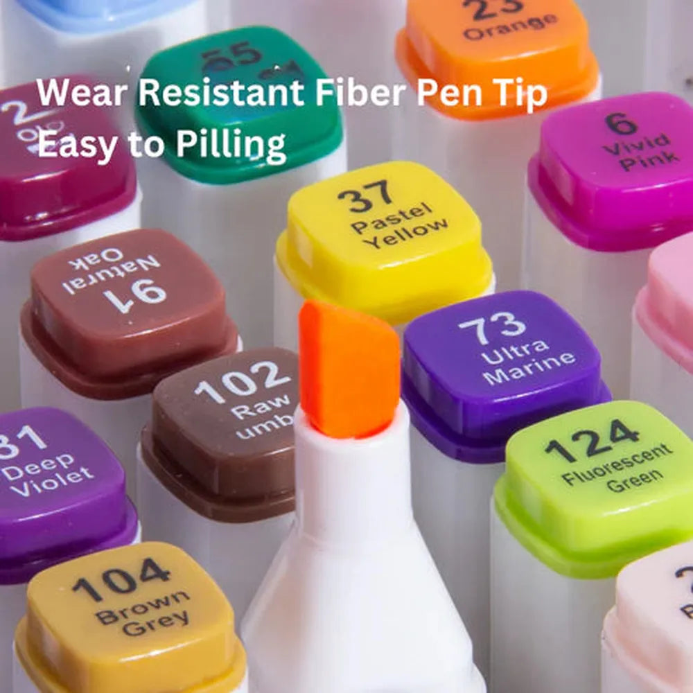 CuddleNest Premium Set o 12 Marker Set  | Dual Tip Art Maker