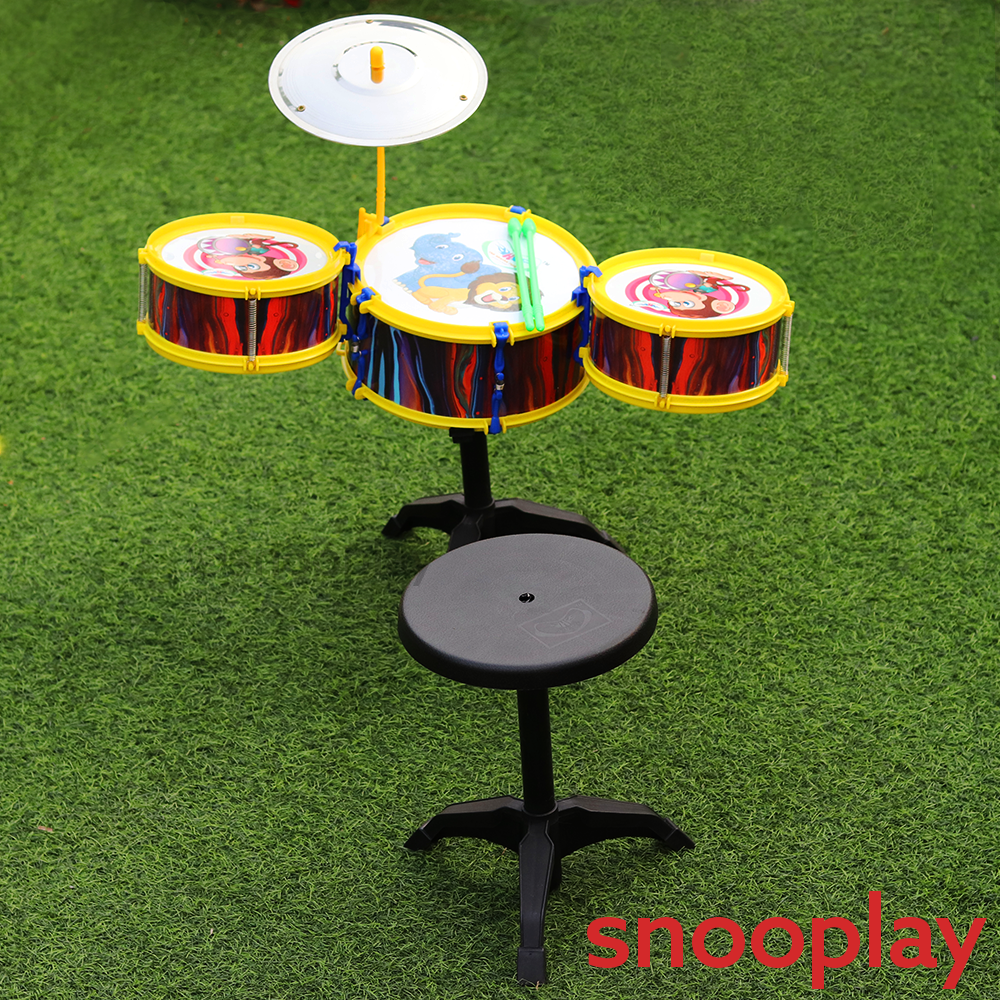 Hip-Hop Drum Set (Fun Musical Toy)