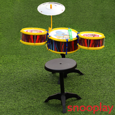 Hip-Hop Drum Set (Fun Musical Toy)