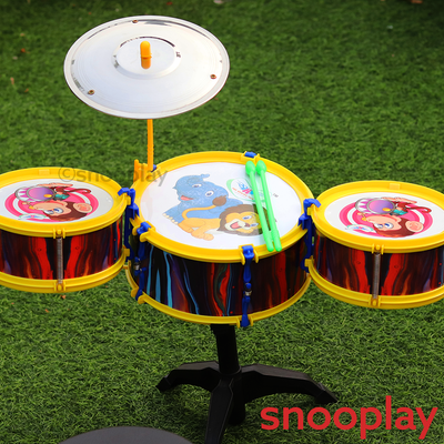 Hip-Hop Drum Set (Fun Musical Toy)