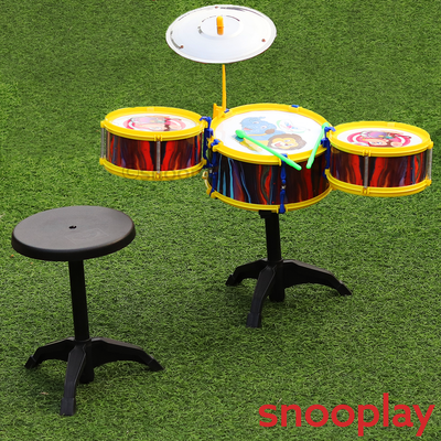 Hip-Hop Drum Set (Fun Musical Toy)