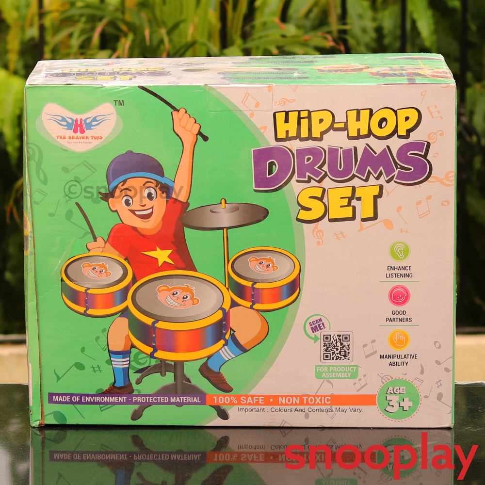 Hip-Hop Drum Set (Fun Musical Toy)