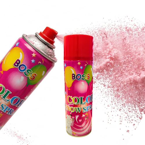 Boss Color Snow Spray - 110ml | Assorted Colors & Prints