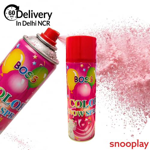 Boss Color Snow Spray - 110ml | Assorted Colors & Prints