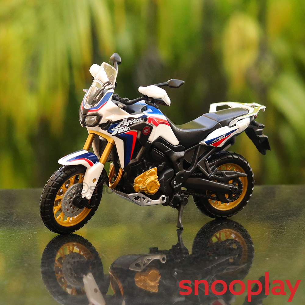 Licensed Diecast Toy Bike Honda Africa Twin DCT (1:18 Scale)